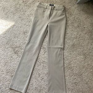 Express Columnist Barely Boot Tan pants Size 4